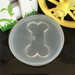 Czech Beads Exclusive Moule Os Pendentif Chien Animal De Compagnie, 3D En Silicone De Chocolat Savon Gâteau, Fondant Gâteau, L’A 13