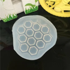 Czech Beads Exclusive Moule En Nid D’Abeille à Miel Pendentif, 3D En Silicone De Chocolat Savon Gâteau, Fondant Gâteau, L’Argile 13