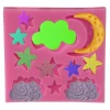 Czech Beads Exclusive Moule De Doux Rêves De La Nuit En Demi Lune, Les Étoiles De L’Air, De La 3D En Silicone De Chocolat Savon 11