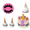 Czech Beads Exclusive Moule Licorne Yeux De Cheval Magique, 3D En Silicone De Chocolat Savon Gâteau, Fondant Gâteau, L’Argile De 19