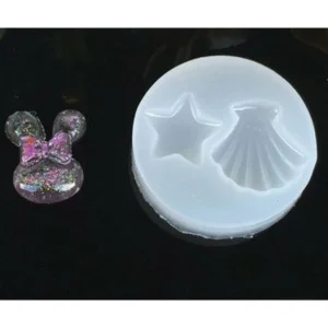 Czech Beads Exclusive Moule Coquillage, Étoile De Mer De La Plage De La Marine, De La 3D En Silicone De Chocolat Savon Gâteau, F 8