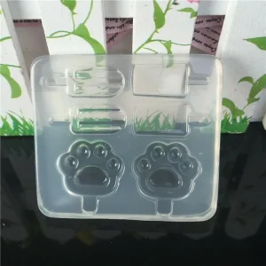 Czech Beads Exclusive Moule Eskimo Animal Par Les Pattes De Crème Glacée Maison De Poupée, 3D En Silicone De Chocolat Savon Gâte 11