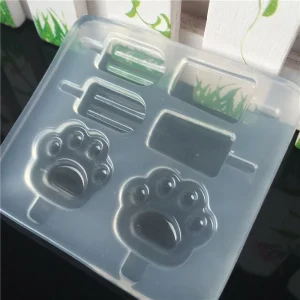 Czech Beads Exclusive Moule Eskimo Animal Par Les Pattes De Crème Glacée Maison De Poupée, 3D En Silicone De Chocolat Savon Gâte 13