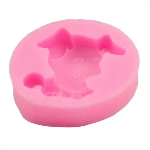 Czech Beads Exclusive Moule Mignon Chiot De Chien D’Animal De Compagnie, 3D En Silicone De Chocolat Savon Gâteau, Fondant Gâteau 11