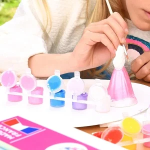 Mako Creations Moulage Enfant Coffret Moulage En Plâtre – Mes Princesses – 5 Pcs 10