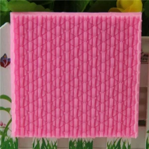 Czech Beads Exclusive Moule Tissu Net Motif De La Texture, De La 3D En Silicone De Chocolat Savon Gâteau, Fondant Gâteau, L’Argi 11