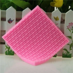 Czech Beads Exclusive Moule Tissu Net Motif De La Texture, De La 3D En Silicone De Chocolat Savon Gâteau, Fondant Gâteau, L’Argi 13
