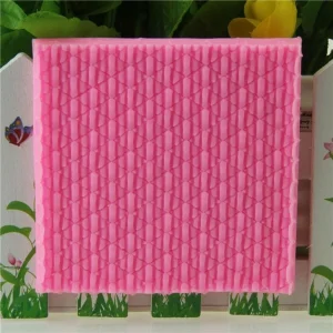 Czech Beads Exclusive Moule Tissu Net Motif De La Texture, De La 3D En Silicone De Chocolat Savon Gâteau, Fondant Gâteau, L’Argi 15