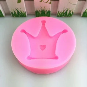 Czech Beads Exclusive Moule La Petite Princesse De La Couronne D’Anniversaire, 3D En Silicone De Chocolat Savon Gâteau, Fondant 11