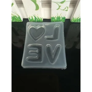 Czech Beads Exclusive Moule Coeur D’amour De La Saint Valentin, 3D En Silicone De Chocolat Savon Gâteau, Fondant Gâteau, L’Argil 13
