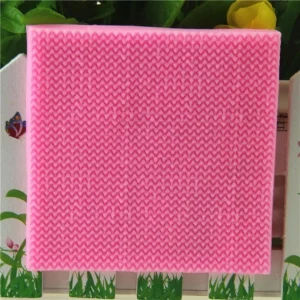 Czech Beads Exclusive Moule Tissu Tricoté Motif De La Texture, De La 3D En Silicone De Chocolat Savon Gâteau, Fondant Gâteau, L’ 9