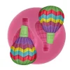Czech Beads Exclusive Moule 2 Grands Ballons à Air, 3D En Silicone De Chocolat Savon Gâteau, Fondant Gâteau, L’Argile De Résine, 8