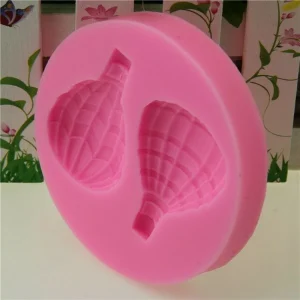Czech Beads Exclusive Moule 2 Grands Ballons à Air, 3D En Silicone De Chocolat Savon Gâteau, Fondant Gâteau, L’Argile De Résine, 15