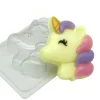 Czech Beads Exclusive 1pc Cartoon Licorne Magique En Plastique De Savon La Fabrication Du Chocolat De Gypse Moule De Quali 7