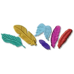 Czech Beads Exclusive Moule FIMO De Silicone De Moulage Par Extrusion – Plume, De L’Argile De L’Artisanat, De L’Argile Des Arran 9