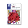 Czech Beads Exclusive Moule FIMO De Silicone De Moulage Par Extrusion – Cœur, De L’Argile De L’Artisanat, De L’Argile Des Arrang 17