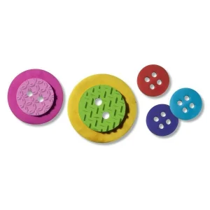 Czech Beads Exclusive Moule FIMO De Silicone De Moulage Par Extrusion – Bouton, De L’Argile De L’Artisanat, De L’Argile Des Arra 9