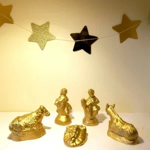 Mako Creations Moulage Enfant Coffret Moulage En Plâtre – Ma Crèche De Noël – 5 Pcs 9