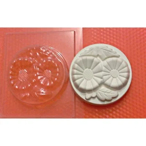 Czech Beads Exclusive Moule 1pc Camomille Daisy Fleurs En Plastique Fabrication De Savon De Cire Chocolat Gypse Fromage Cookies 6